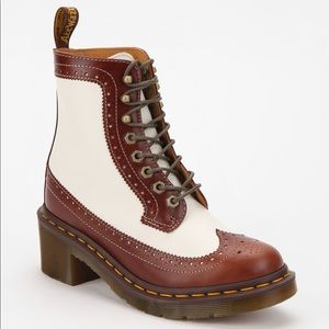 Dr. Martens “Gretchen” brogue boots
